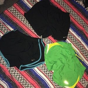 Nike small women’s running shorts